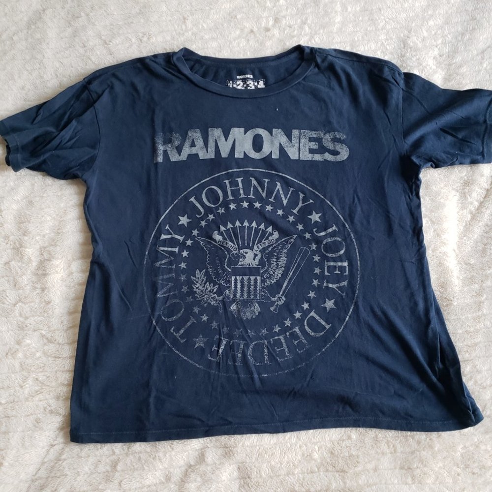 American Eagle Ramones Band Tee for Women Size L